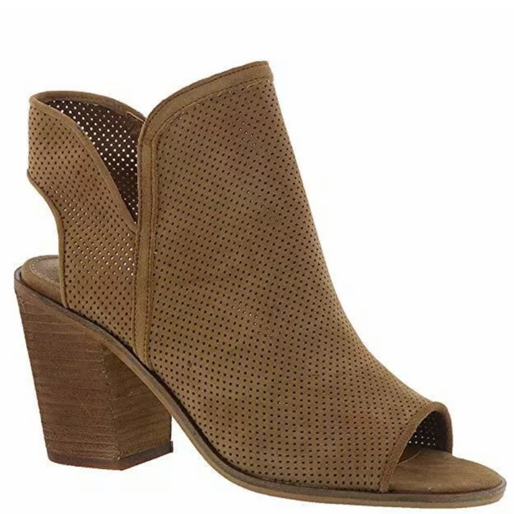 Steve Madden peep toe ankle boots